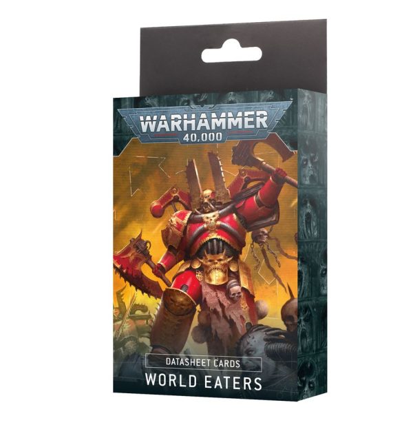 Games Workshop - Warhammer 40,000 - Datasheet Cards - World Eaters