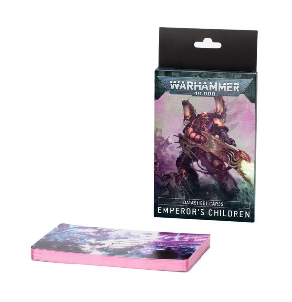 Games Workshop - Warhammer 40,000 - Datasheet Cards - Emperors Children - Image 2