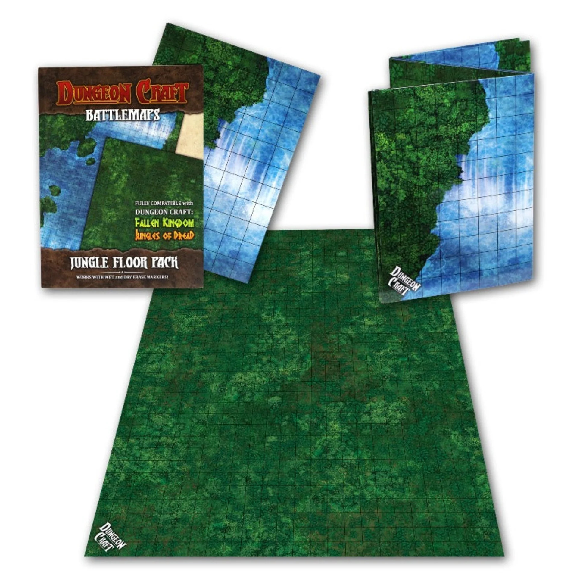 Dungeon Craft Battlemaps-Jungle floor pack - Image 3