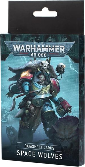 Games Workshop - Warhammer 40k - Space Wolves - Datasheet Cards