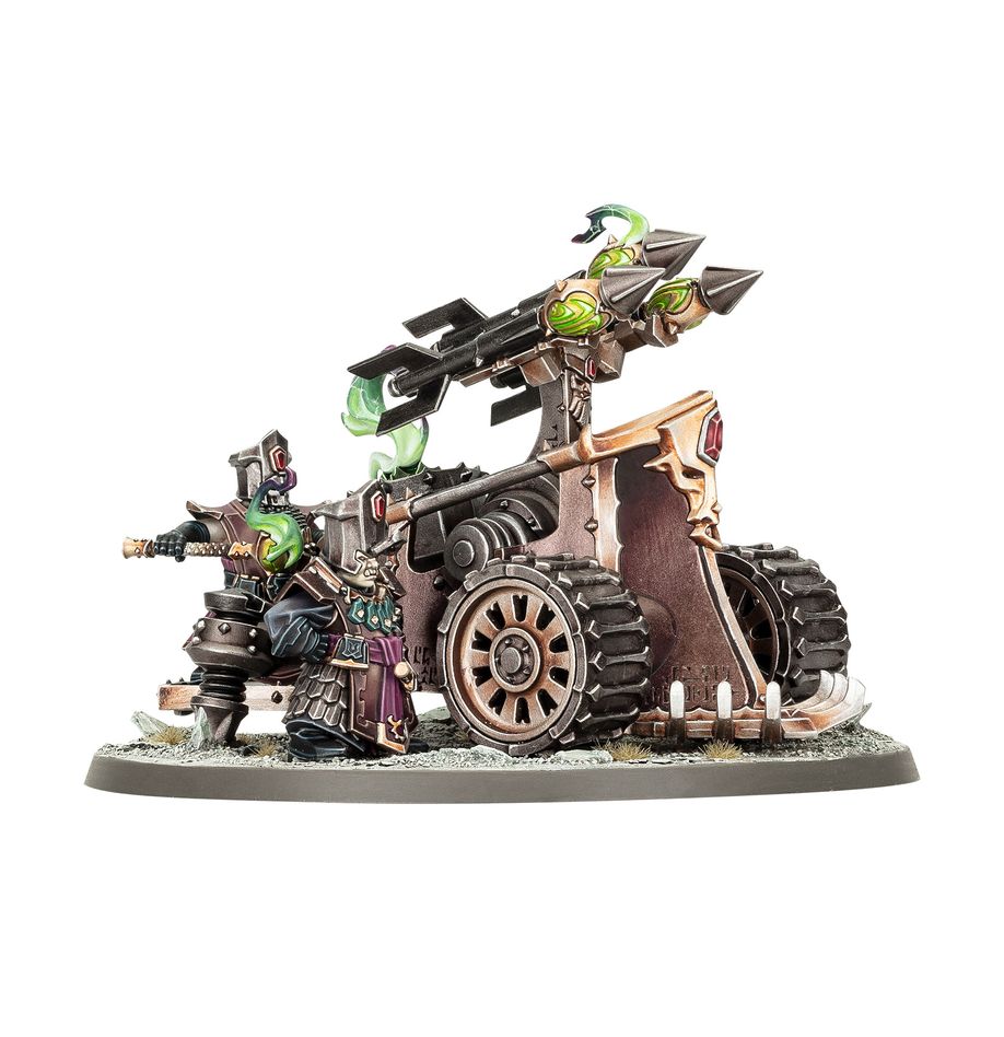 Games Workshop - AoS - Hellsmiths of Hashut - Deathshrieker Rocket Battery / Tormentor Bombard - Image 6
