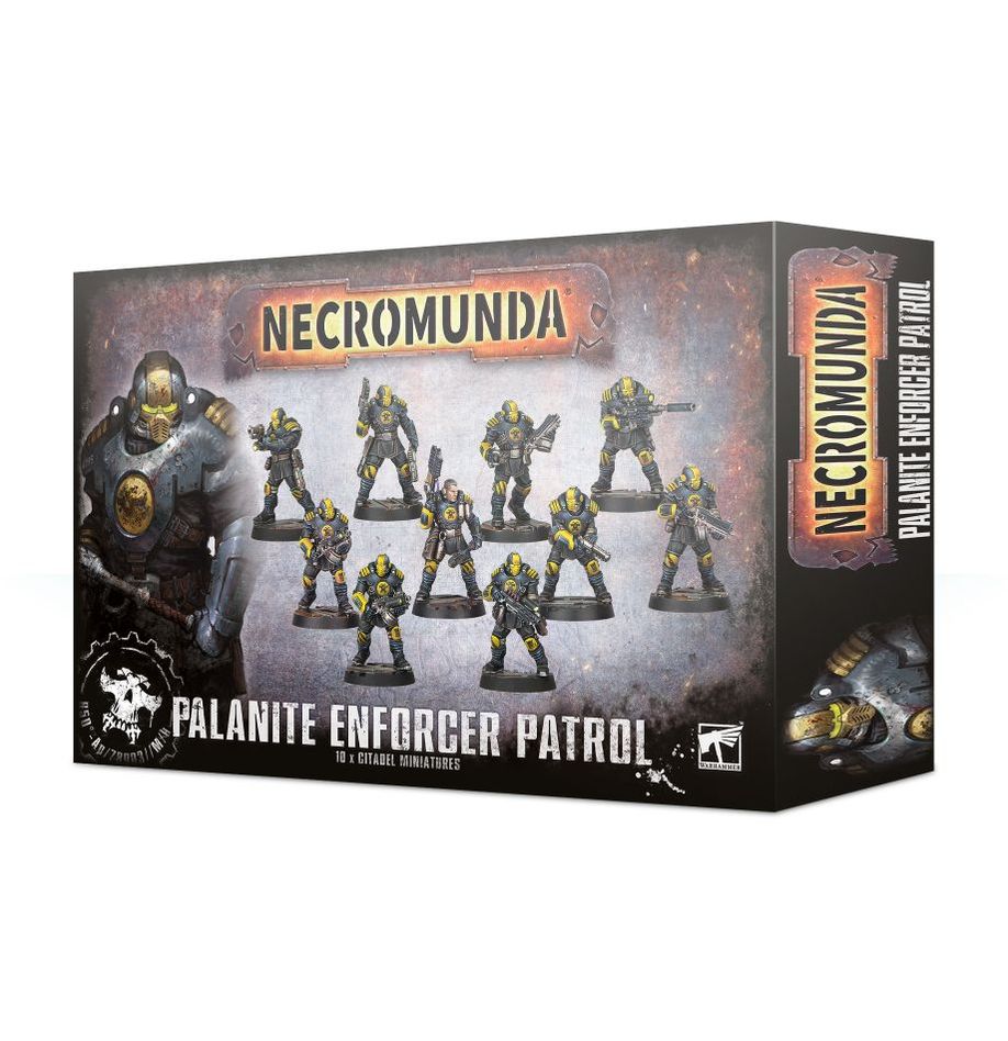 Games Workshop - Warhammer 40,000 - Necromunda - Palanite Enforcer Patrol