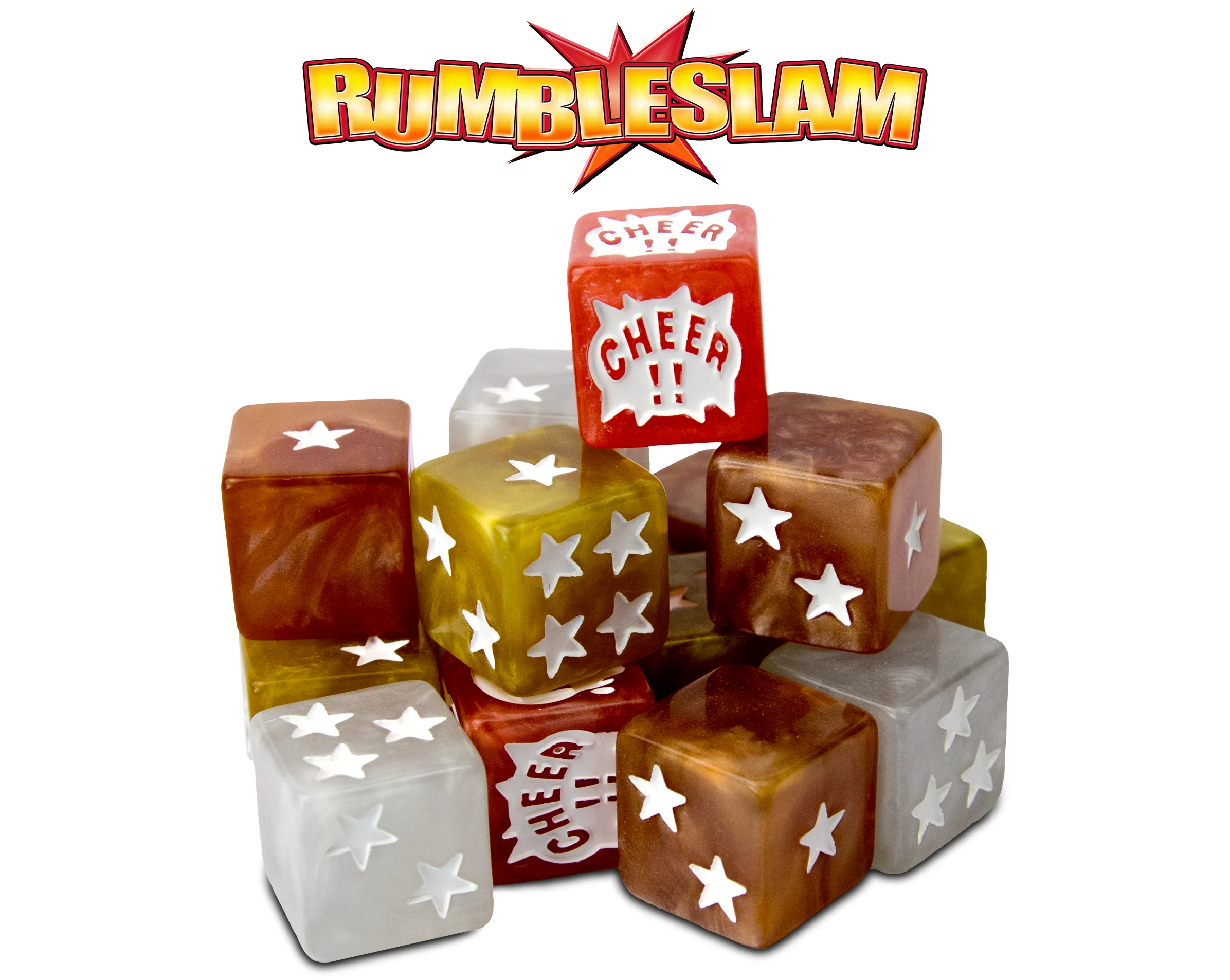 TT Combat - Rumbleslam - The Game of Fantasy Wrestling - Deluxe Dice Set - Image 3