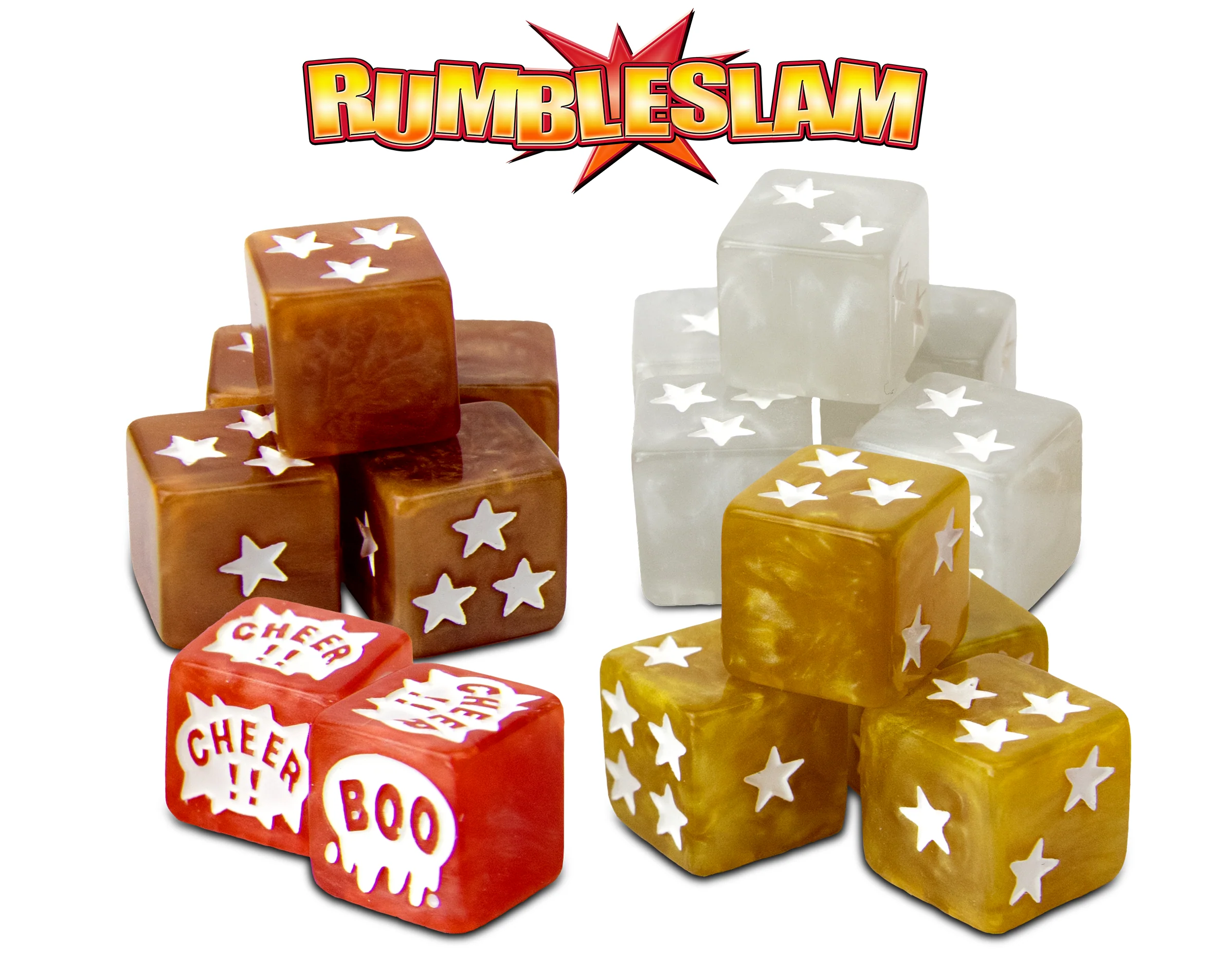 TT Combat - Rumbleslam - The Game of Fantasy Wrestling - Deluxe Dice Set - Image 8