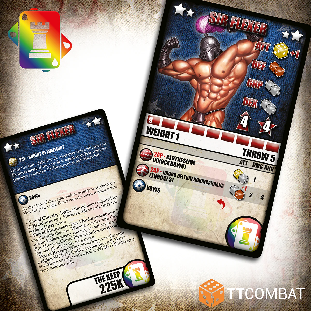 TT Combat - Rumbleslam - The Game of Fantasy Wrestling - Knights of the Squared Circle - Image 12