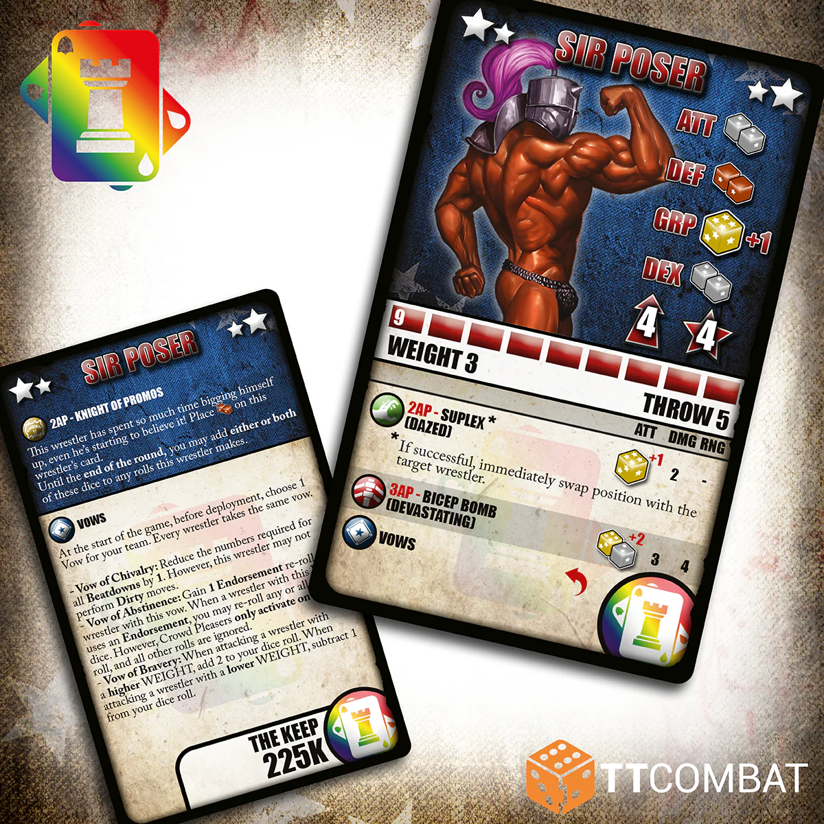 TT Combat - Rumbleslam - The Game of Fantasy Wrestling - Knights of the Squared Circle - Image 13