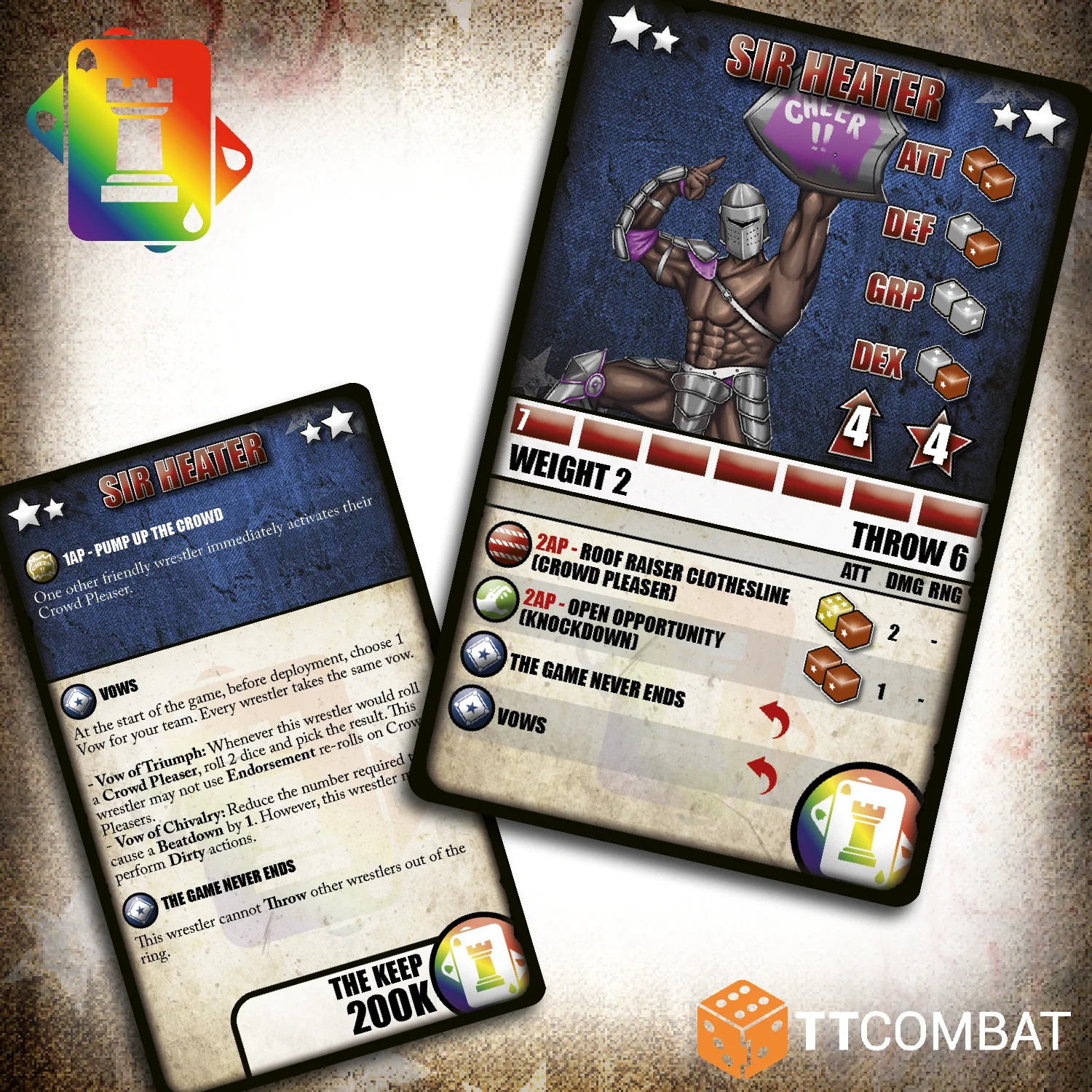 TT Combat - Rumbleslam - The Game of Fantasy Wrestling - Stable of Chivalry - Image 11