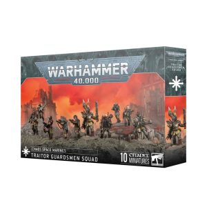 Games Workshop - Warhammer 40,000 - Chaos Space Marines - Traitor Guardsmen Squad