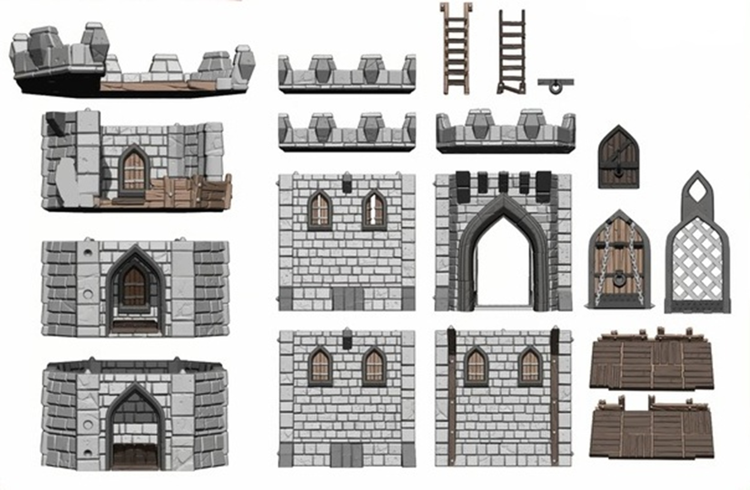 Pit Productions - Medieval Citadel - 3d Printed Modular Castle - Image 2