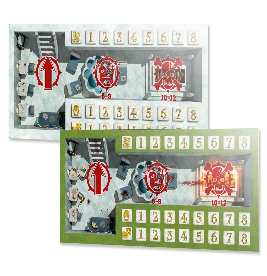Games Workshop - Blood Bowl - High Elf Pitch: Double-sided Pitch and Dugouts - Image 5