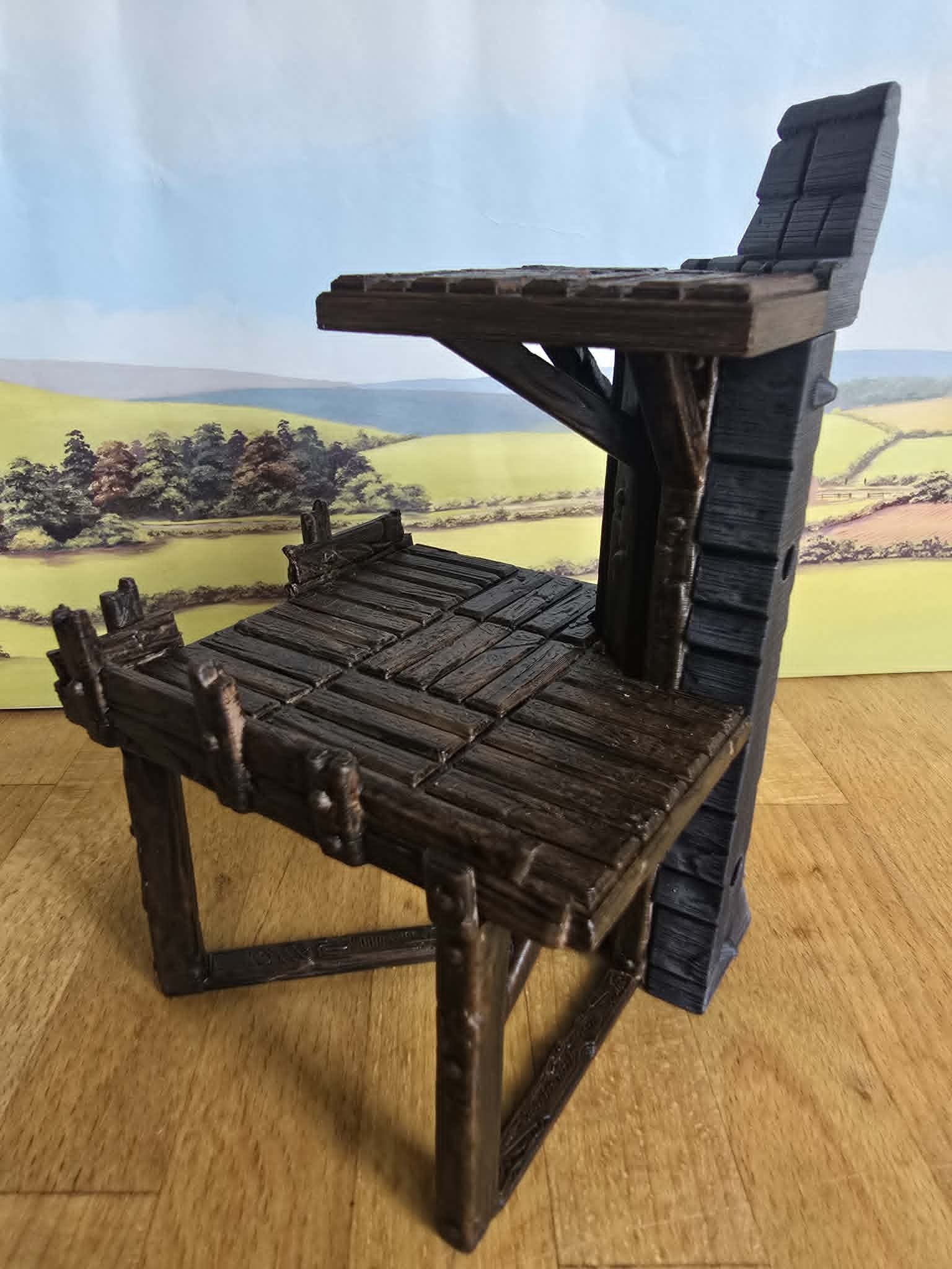 Pit Productions - Medieval Citadel - Castle Open Corner Walls Pack B - 3d Printed Modular Castle Expansion - Image 2