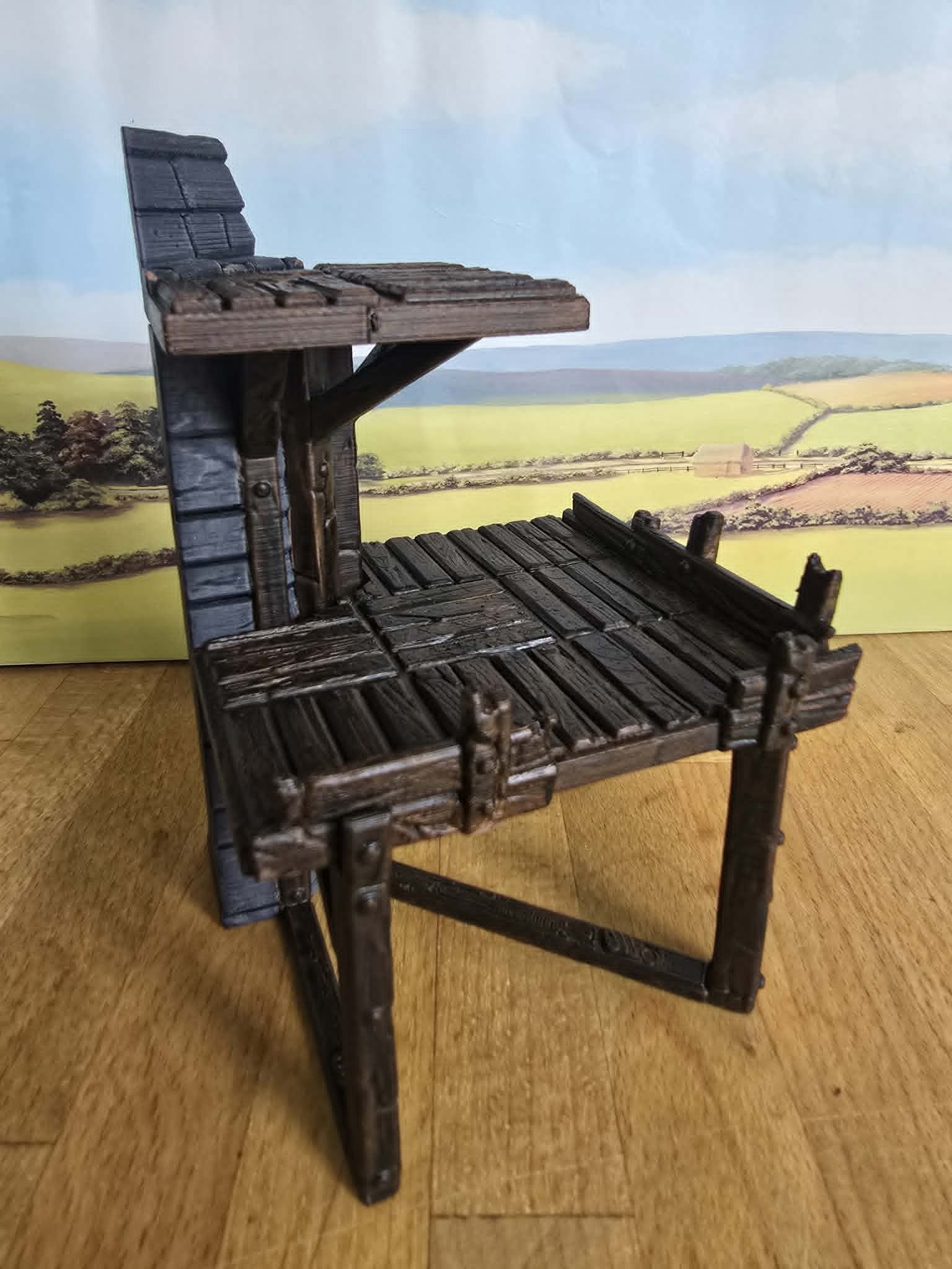 Pit Productions - Medieval Citadel - Castle Open Corner Walls Pack B - 3d Printed Modular Castle Expansion - Image 3