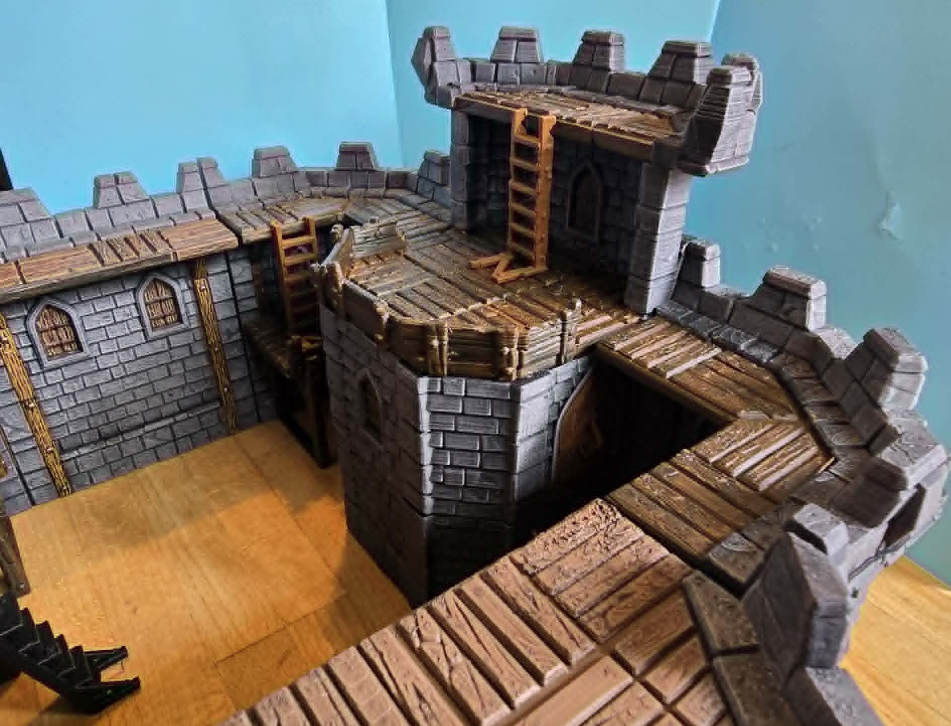 Pit Productions - Medieval Citadel - The Outpost - 3d Printed Modular Castle - Image 6