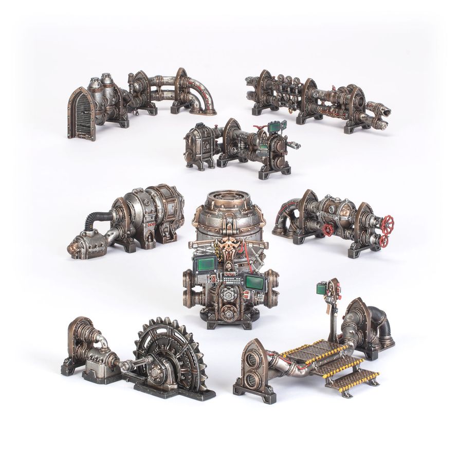 Games Workshop - Warhammer 40,000 - Necromunda - Zone Mortalis Factoria Pipes - Image 2