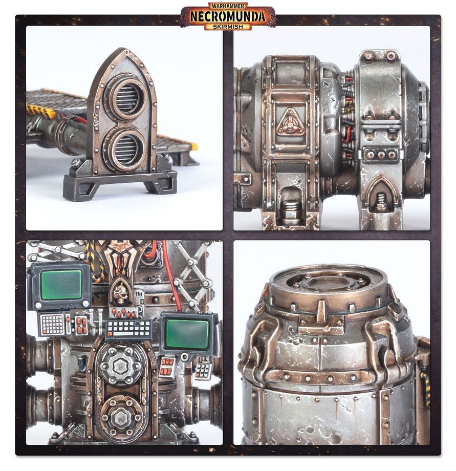 Games Workshop - Warhammer 40,000 - Necromunda - Zone Mortalis Factoria Pipes - Image 11