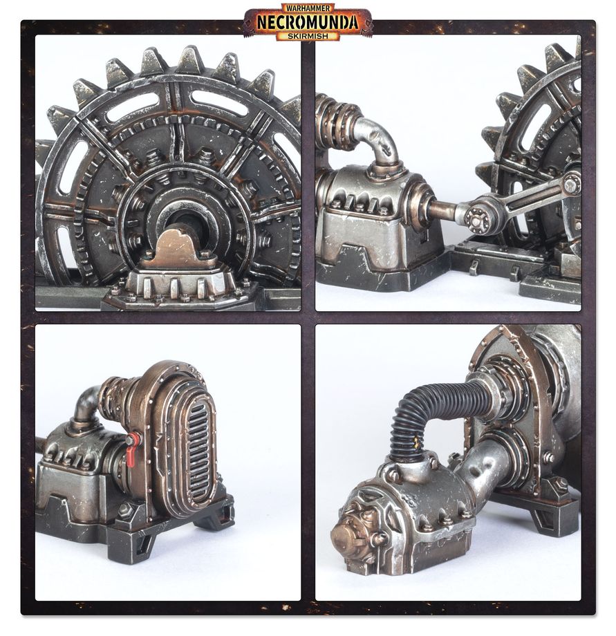 Games Workshop - Warhammer 40,000 - Necromunda - Zone Mortalis Factoria Pipes - Image 13
