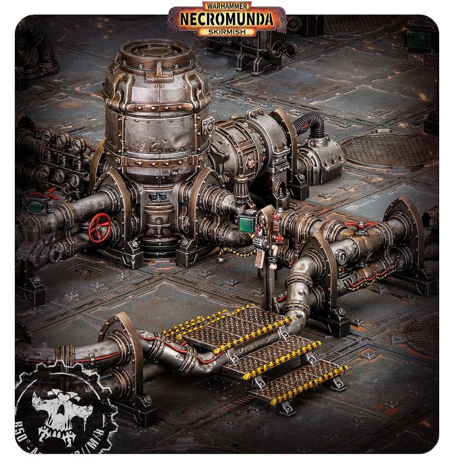 Games Workshop - Warhammer 40,000 - Necromunda - Zone Mortalis Factoria Pipes - Image 15
