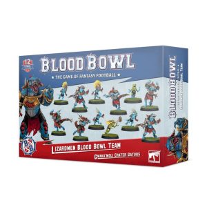 Games Workshop - Blood Bowl - Lizardmen Blood Bowl Team – Gwaka'moli Crater Gators