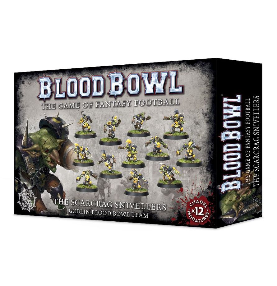 Games Workshop - Blood Bowl - Goblin Team: Scarcrag Snivellers