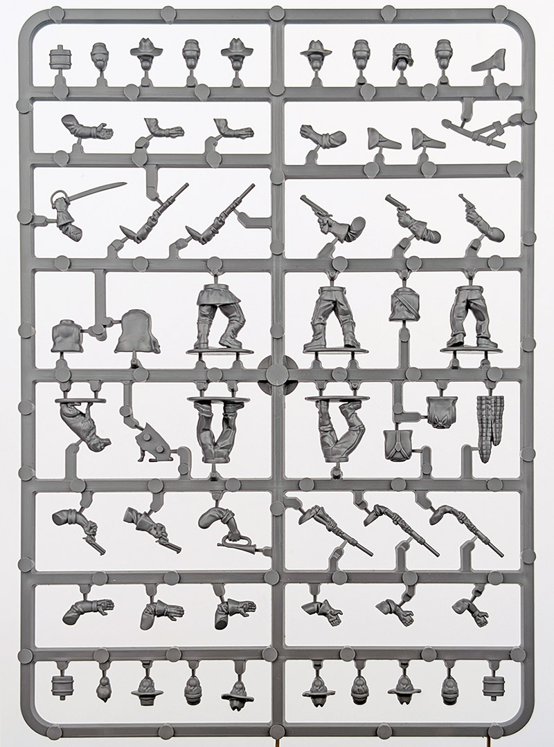 Great Escape Games - Dead Man's Hand - Redux - US Cavalry/Buffalo Soldiers Plastic Box Set - Image 3