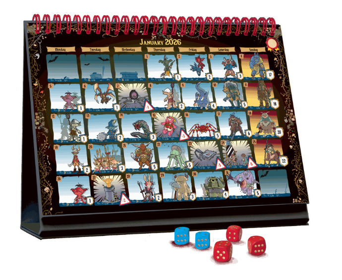 365 Adventures calendar: The Dungeon (2026) - Image 2