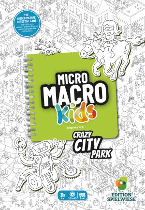 MicroMacro Kids: Crazy City Park Board Game