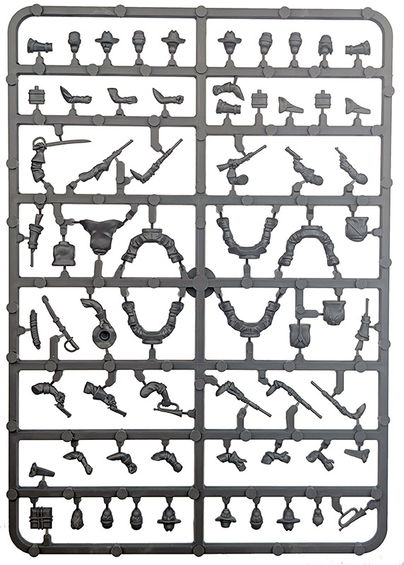 Great Escape Games - Dead Man's Hand - Redux - Mounted US Cavalry/Buffalo Soldiers Plastic Box Set - Image 3