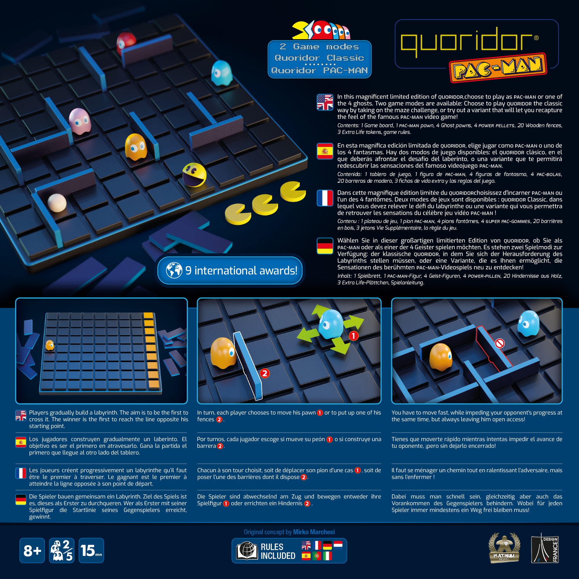 Quoridor: PAC-MAN Board Game - Image 5