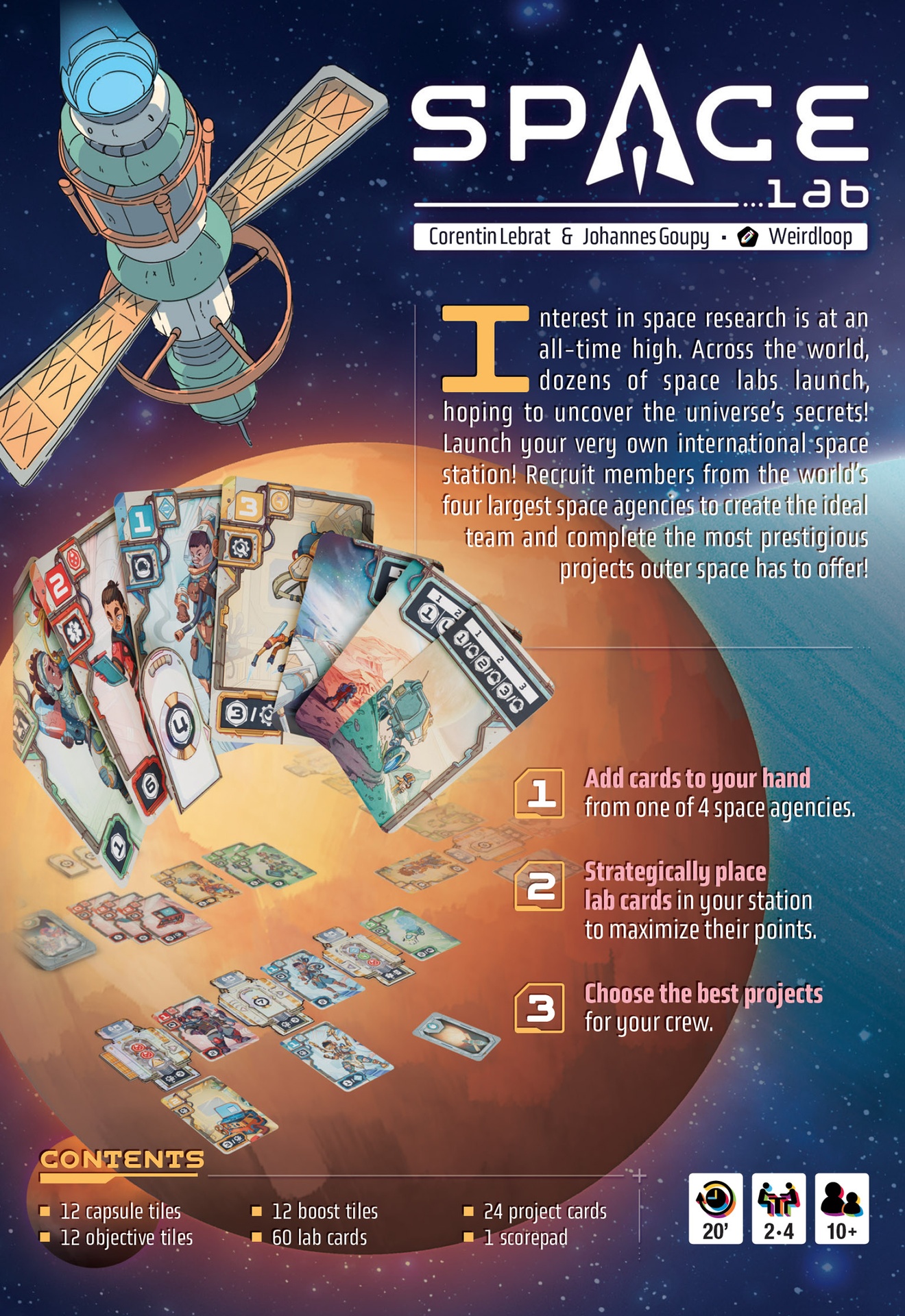 Space Lab Card Game - Image 2