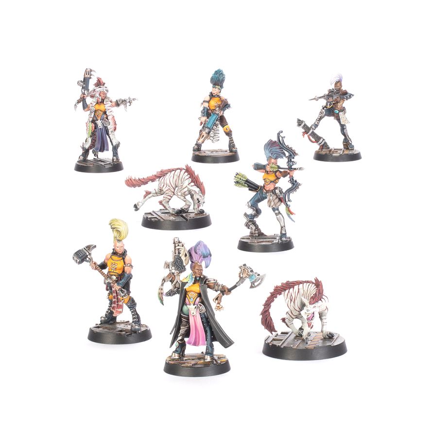 Games Workshop - Warhammer - Necromunda - Escher Gang Matriarchs & Phyrr Cats - Image 3
