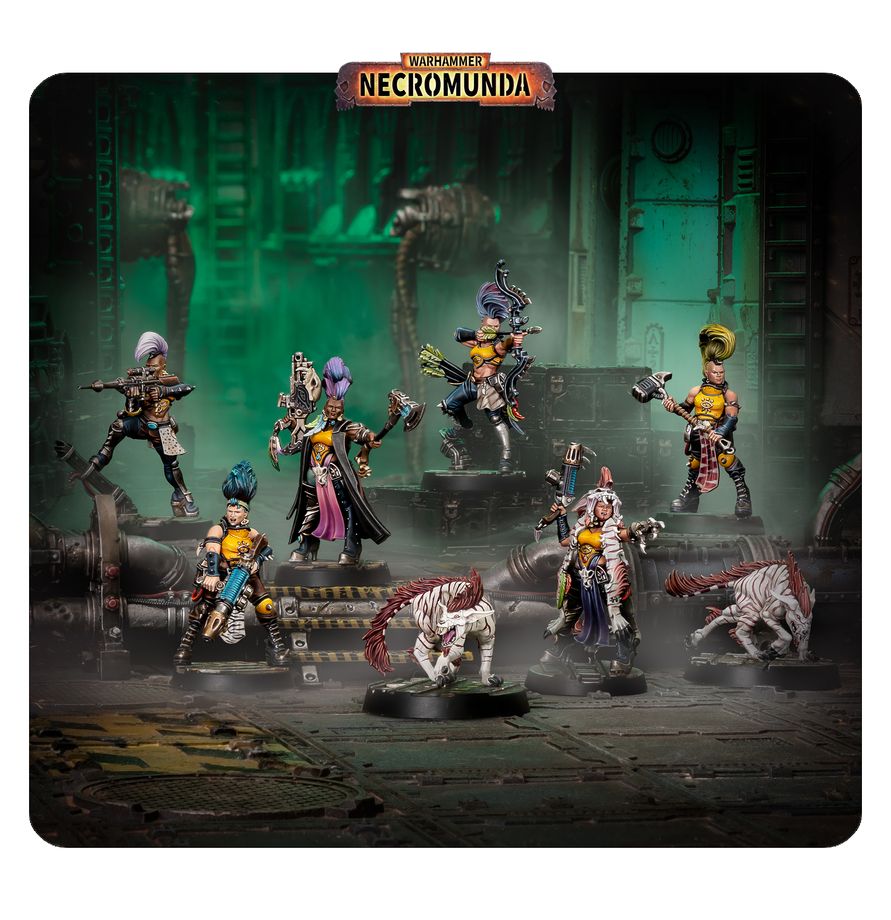 Games Workshop - Warhammer - Necromunda - Escher Gang Matriarchs & Phyrr Cats - Image 2
