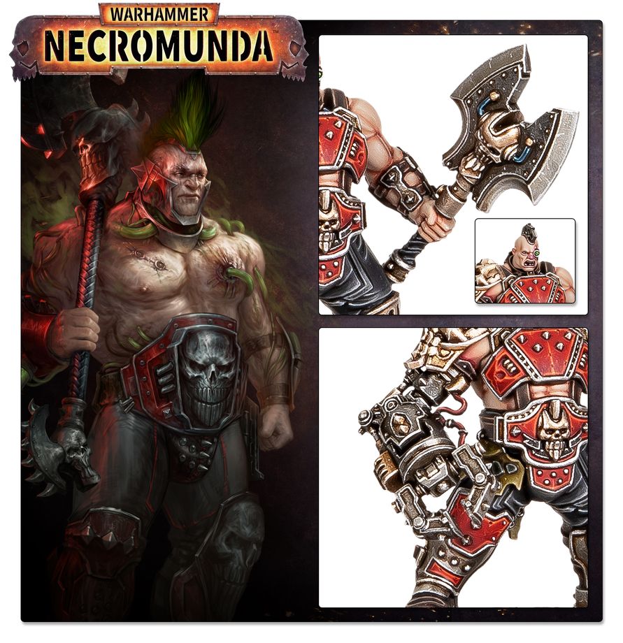 Games Workshop - Warhammer - Necromunda - Goliath Forge Bosses & Sumpkrocs - Image 7