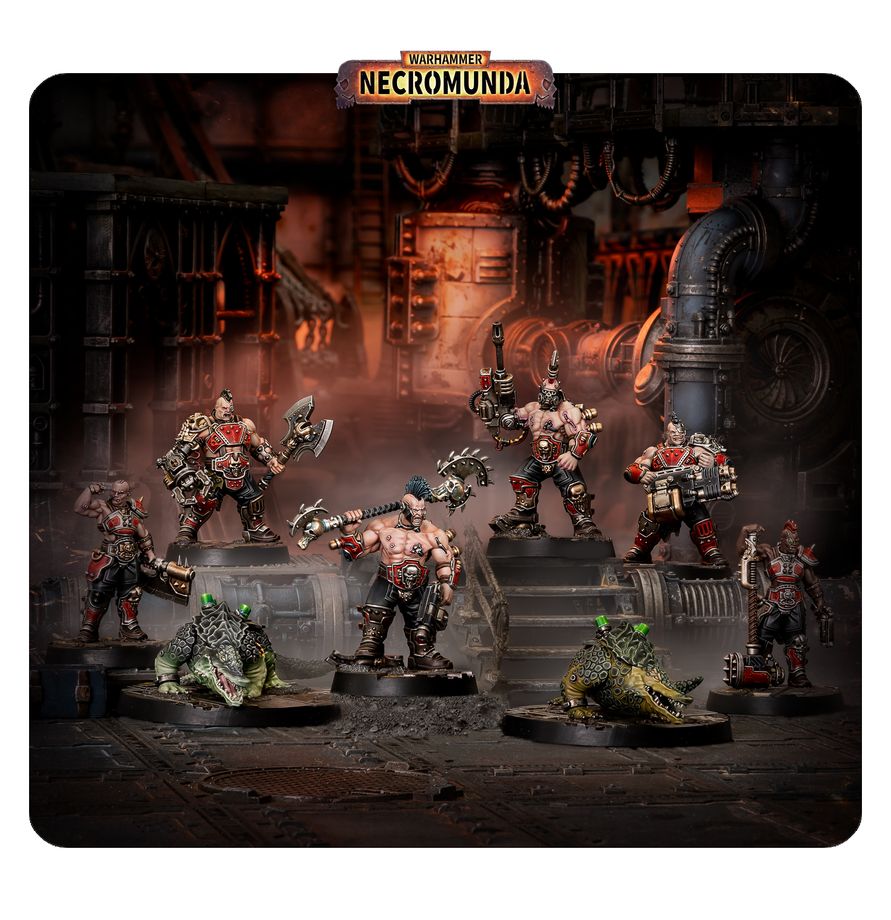Games Workshop - Warhammer - Necromunda - Goliath Forge Bosses & Sumpkrocs - Image 2